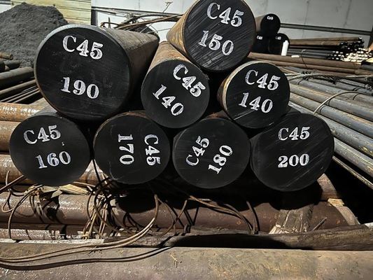 C45 S45C Haute résistance à l'impact alliage outil d'acier d'huile d'extinction de traitement thermique sous vide