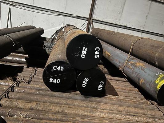 C45 S45C Haute résistance à l'impact alliage outil d'acier d'huile d'extinction de traitement thermique sous vide