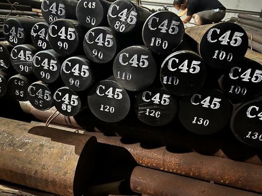 C45 S45C Haute résistance à l'impact alliage outil d'acier d'huile d'extinction de traitement thermique sous vide