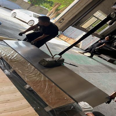 1.2312 plaques d'acier en forme de plastique faciles à usiner plaques d'acier allié