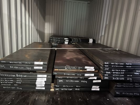 1.2312 plaques d'acier en forme de plastique faciles à usiner plaques d'acier allié