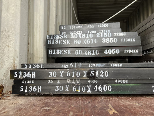 Cold Work Tool Steel DC53 with 7.85 G/cm3 Density Available in 20-500mm Diameter and 10-150mm Thickness